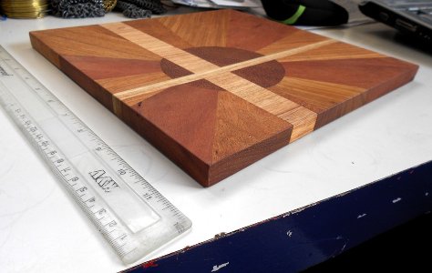 Cutting board, Isometric